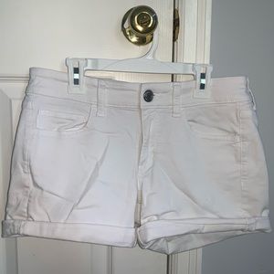 American Eagle midi jean shorts